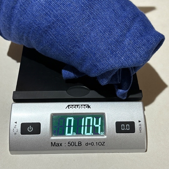 Talbots Women's Linen Long Sleeve Sweater Sz XL Petite Breathable Beach Coastal - Picture 10 of 10